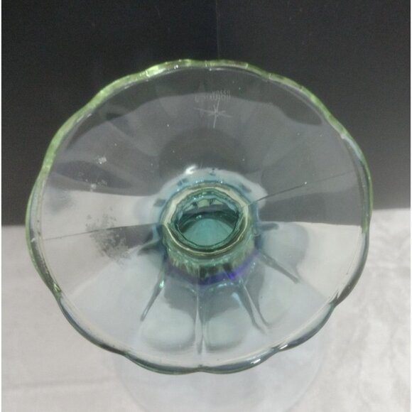 Bormioli Rocco Bahia Blue Green Water Goblet Glassware - Picture 12 of 16